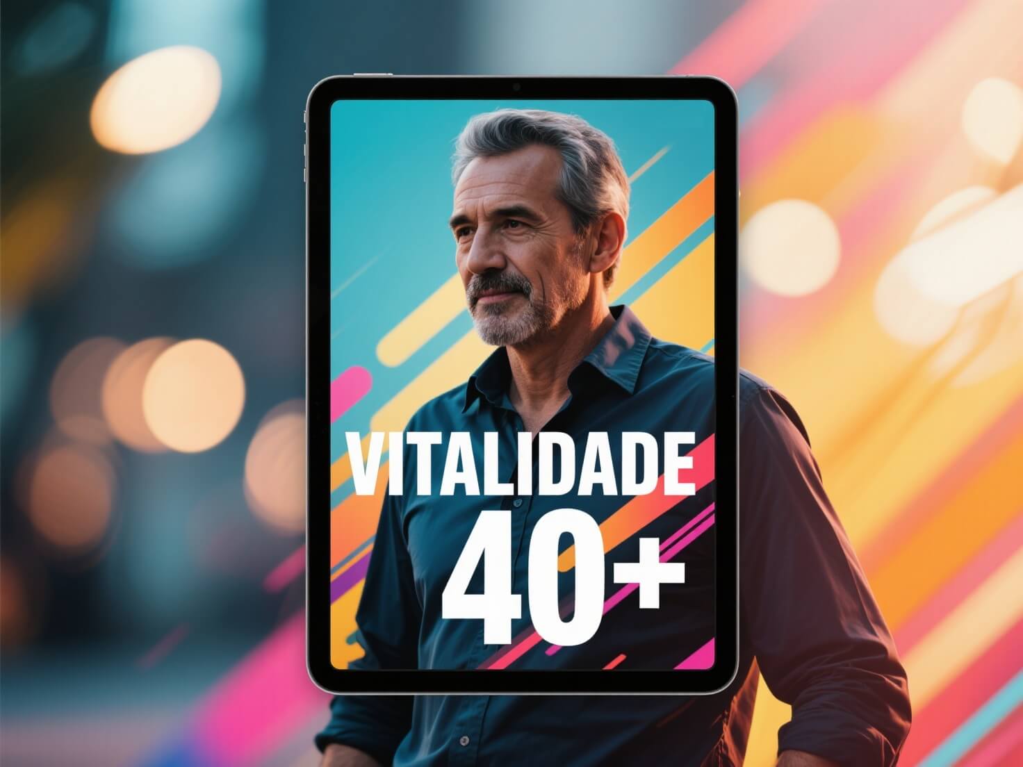 Vitalidade 40+ Capa do E-book